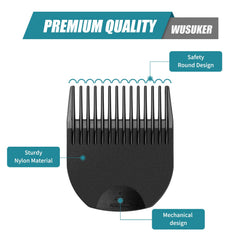 Wusuker guard sizes 4-7mm for mid length body hair trimming.