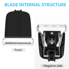 Wusuker snap-in installation—secure fit for quick blade changes.