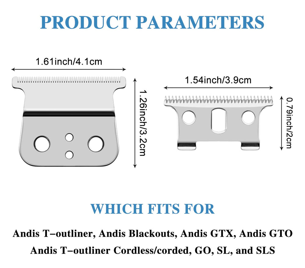 Wusuker T Outliner fitment with Andis—compatible performance for reliable salon work.