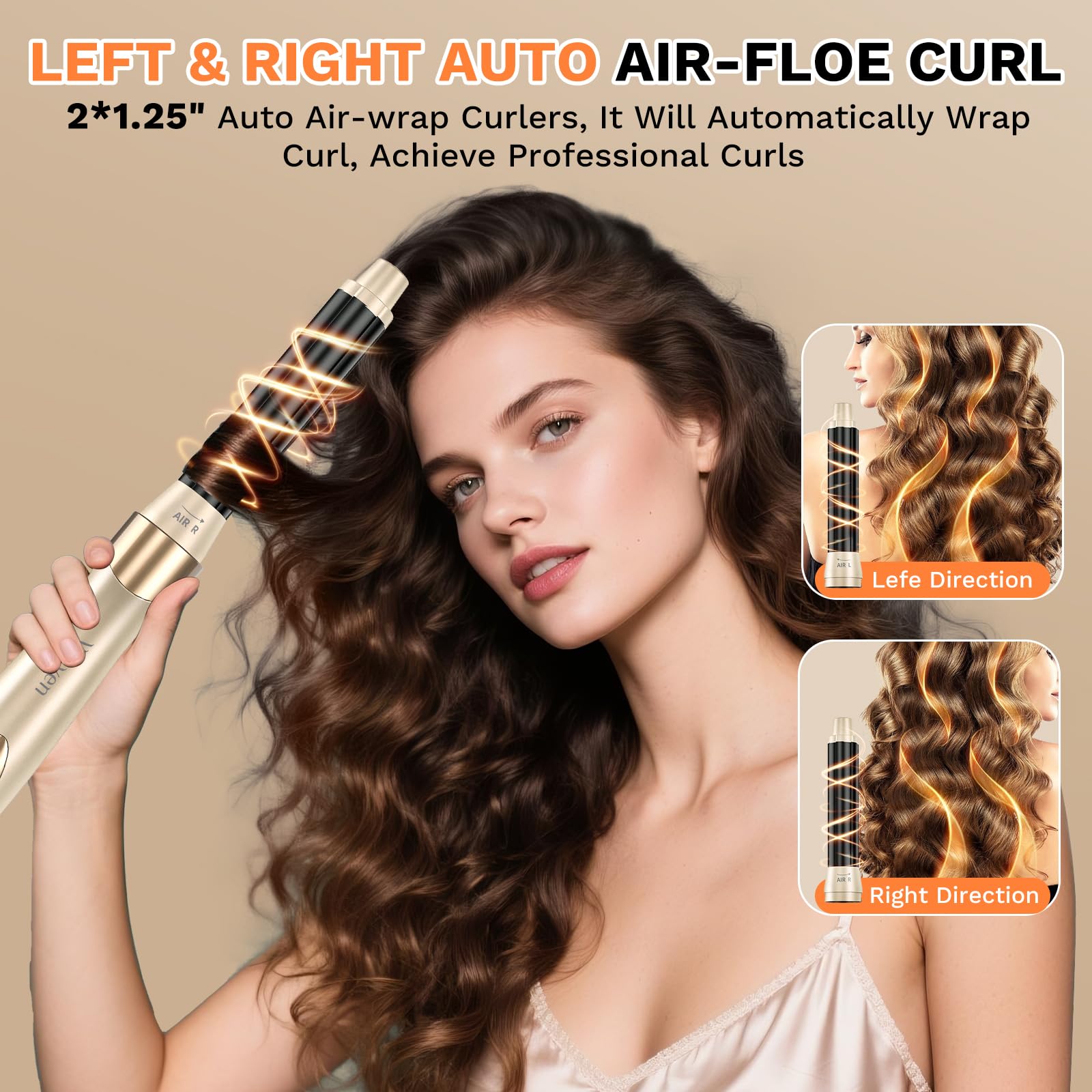 Wuven professional straightener with even heat distribution