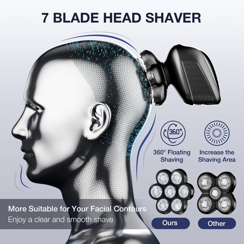 Wyklaus 5-in-1 kit attachments enable versatile grooming at home or travel.