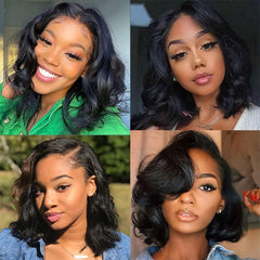 Xagujpo Wear & Go glueless V Part wig back view showing full coverage
