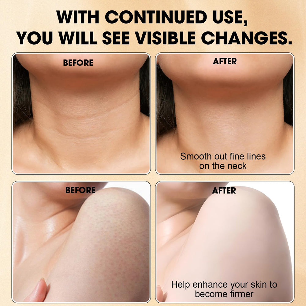 Xaninp Champagne Body Cream enhances lifted looking contours