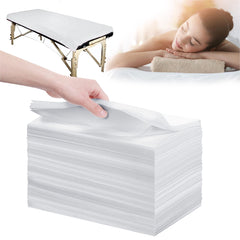 XATUMO disposable bed sheets 31x71 pack front offer hygienic spa setup and quick changes.
