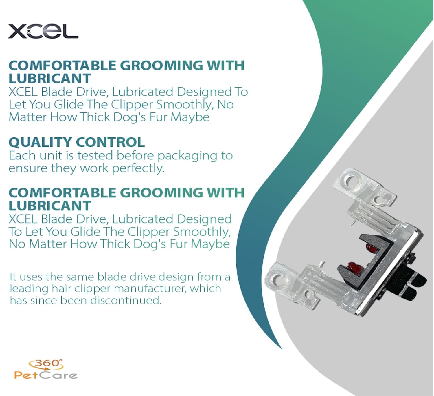 XCEL clipper-model-compatibility AG BG series coverage for versatile professional use.