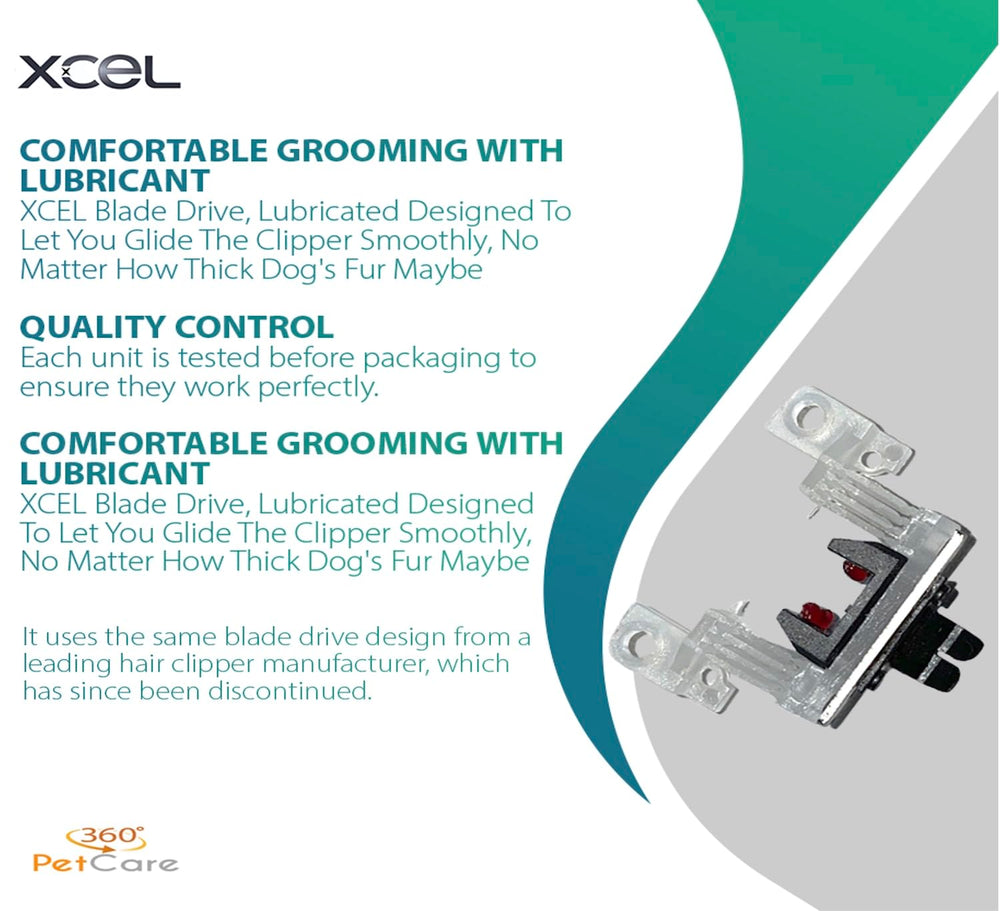XCEL clipper-model-compatibility AG BG series coverage for versatile professional use.