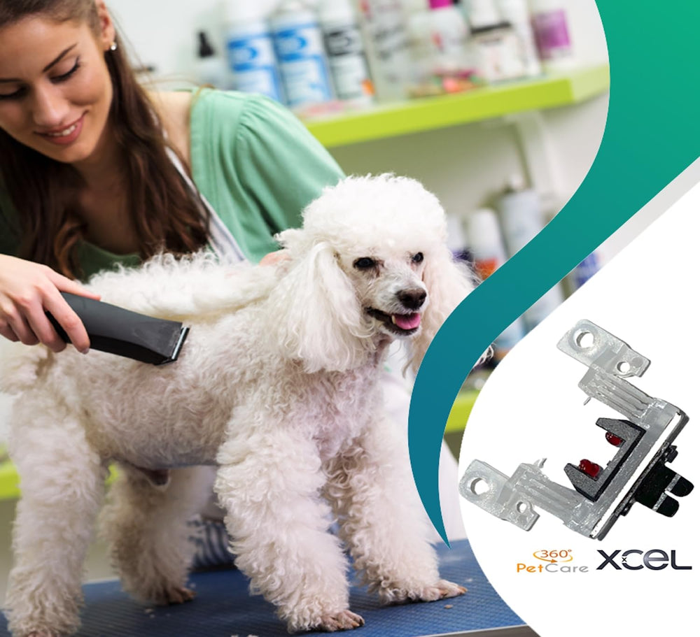 XCEL smooth-clipping action captures effortless grooming on thick coats.