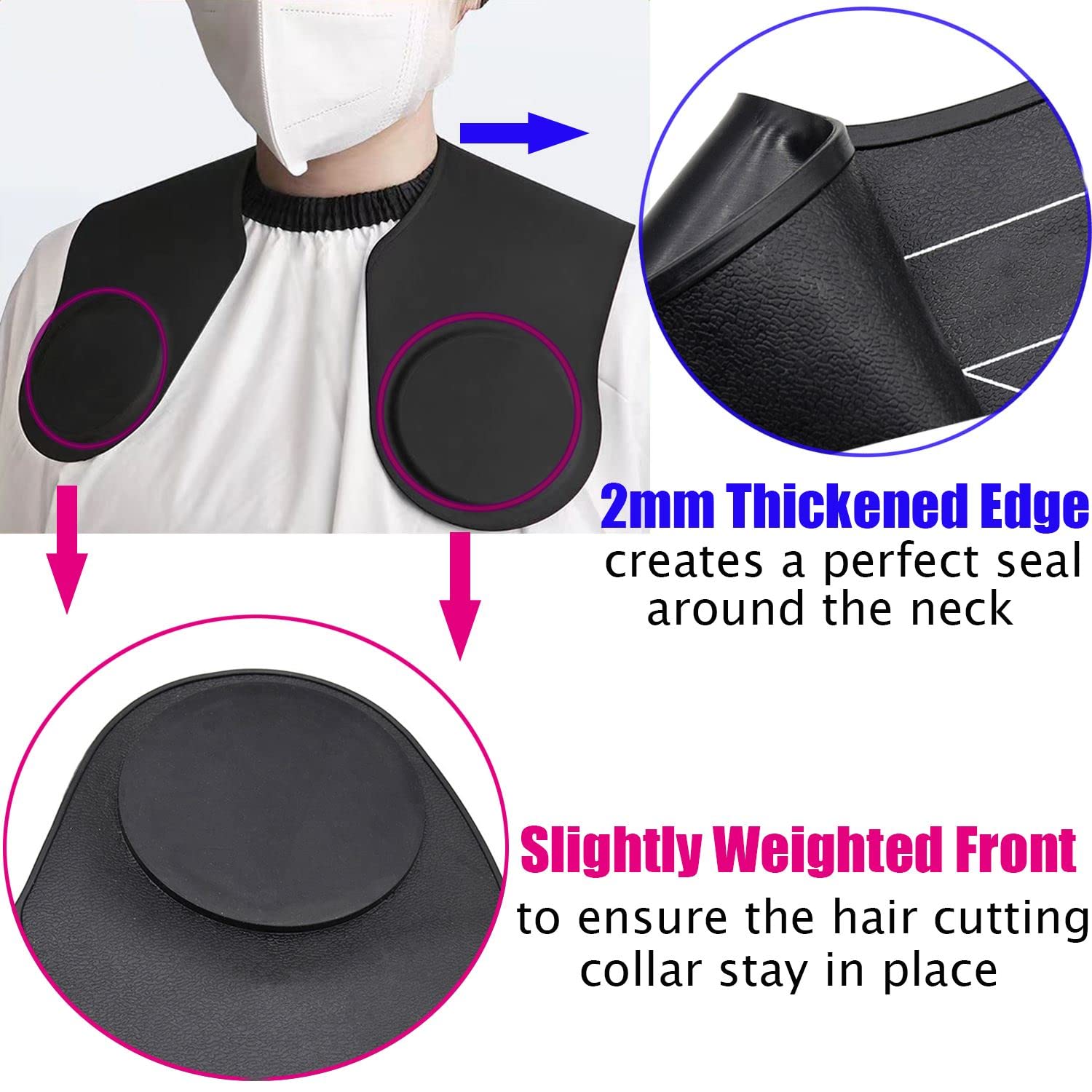XDONEF easy to clean cutting collar with quick rinse