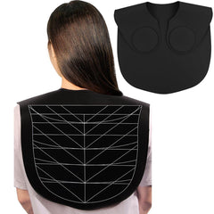 XDONEF hair cutting collar silicone waterproof closeup shows durable comfort for salon use