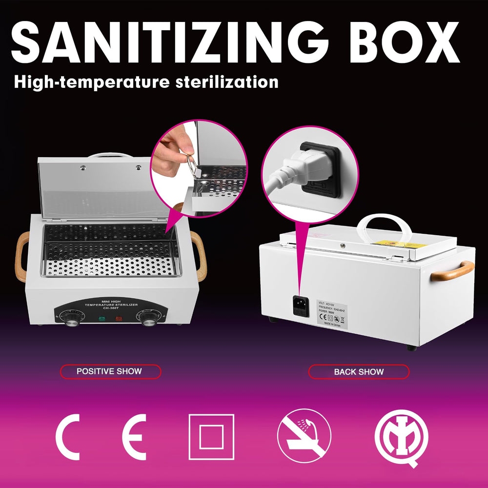 XESSCARE Soiiw sterilizer 1-5L capacity image suggests efficient batch cleaning.