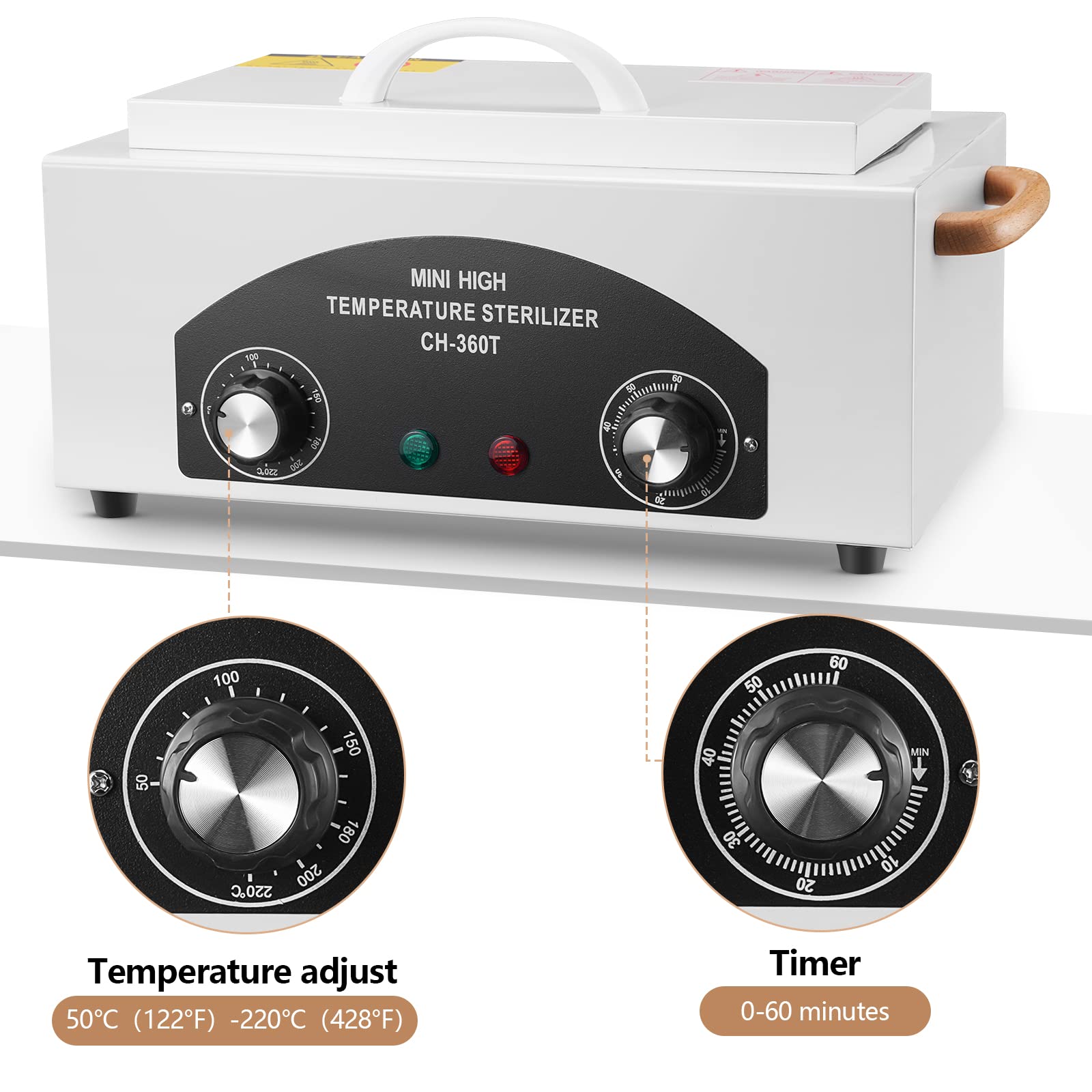XESSCARE Soiiw sterilizer door open demonstrates easy loading during busy sessions.