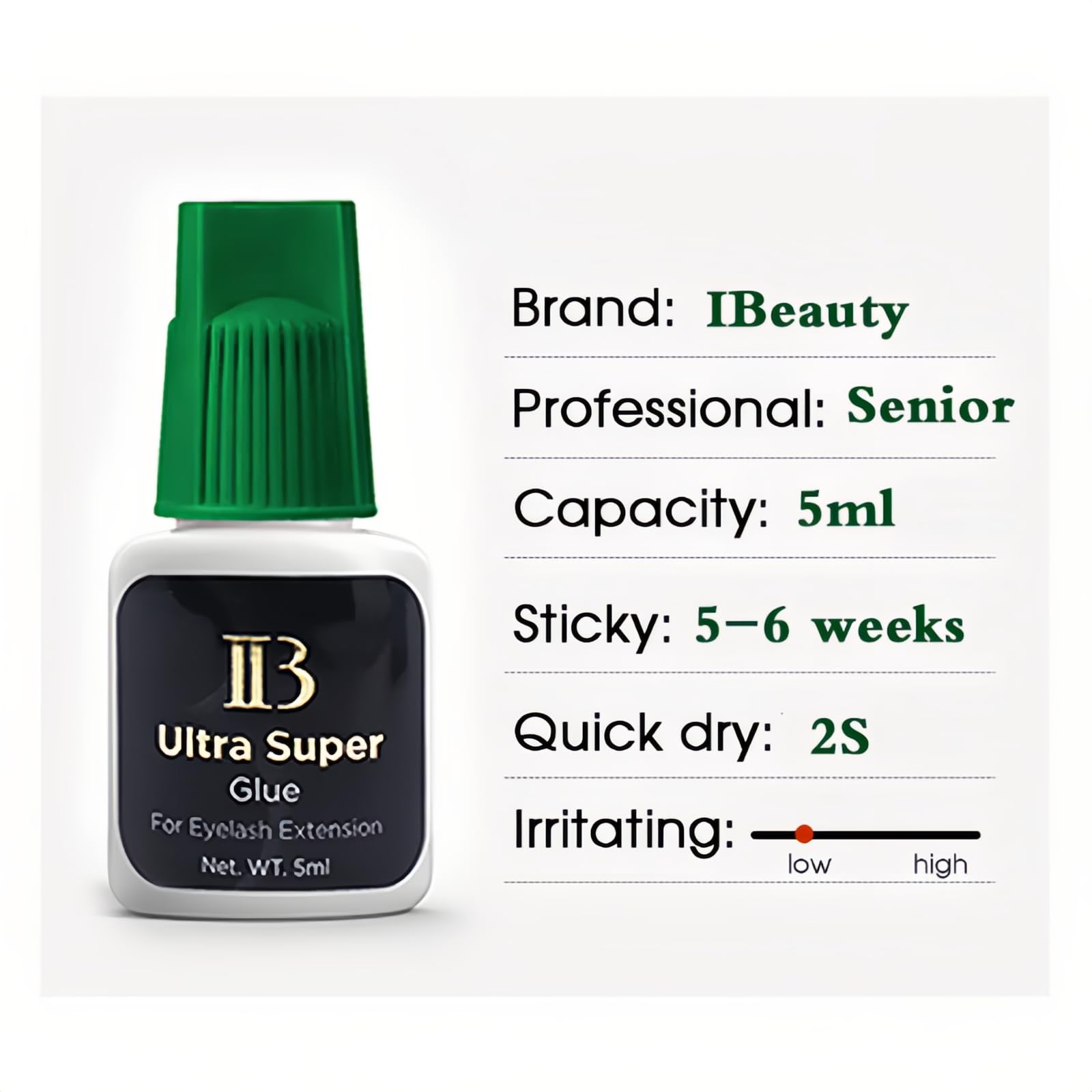 XFQUIJ Lava Lash glue storage container illustrating cool storage for longevity.