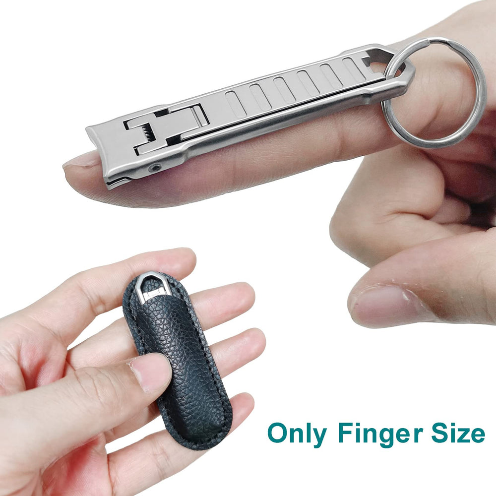 XGIZMOO curved trimming edge helps shape nails naturally.
