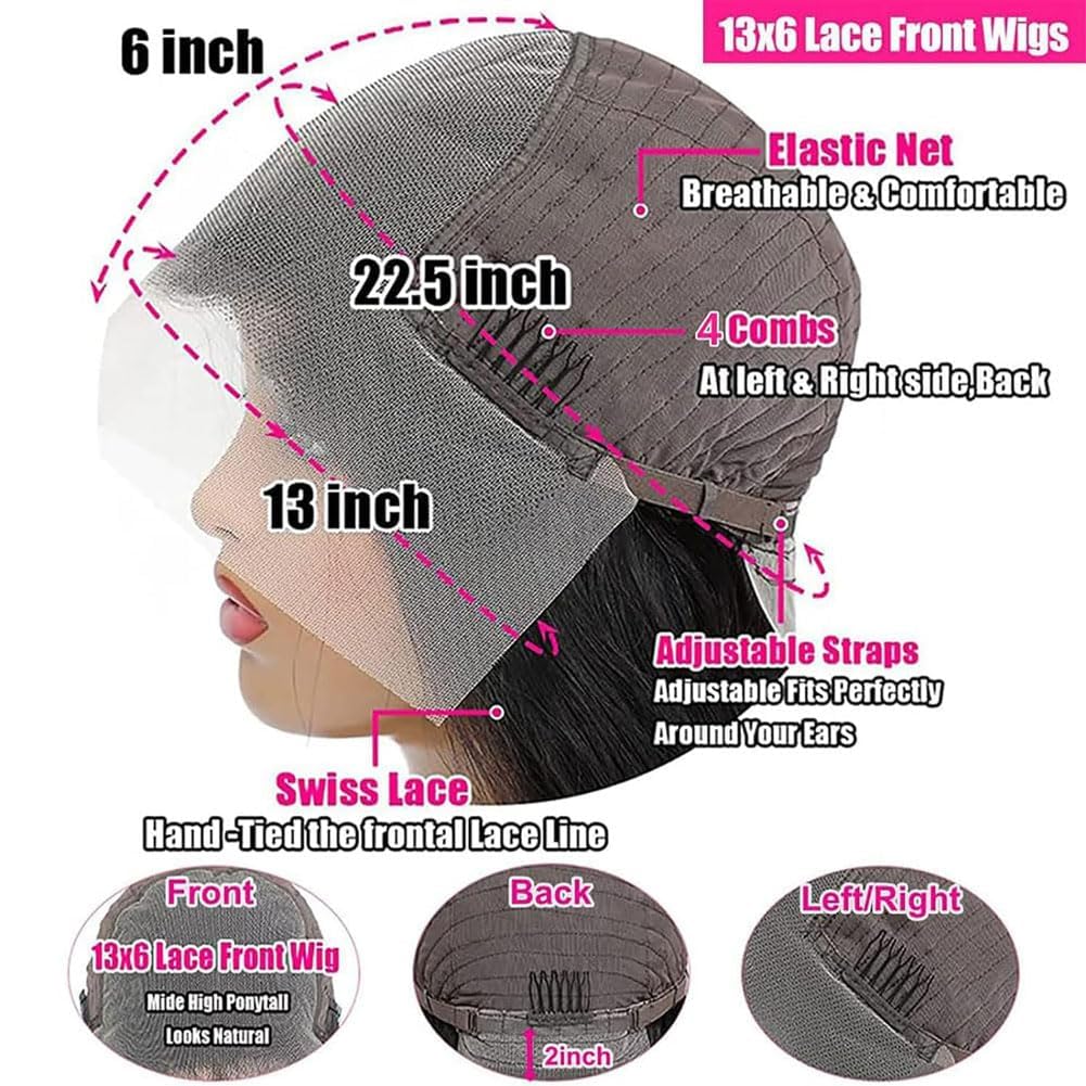Xhisae Deep Wave wig cap area with adjustable straps for secure fit.