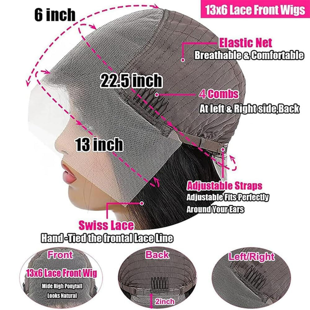 Xhisae Deep Wave wig cap area with adjustable straps for secure fit.