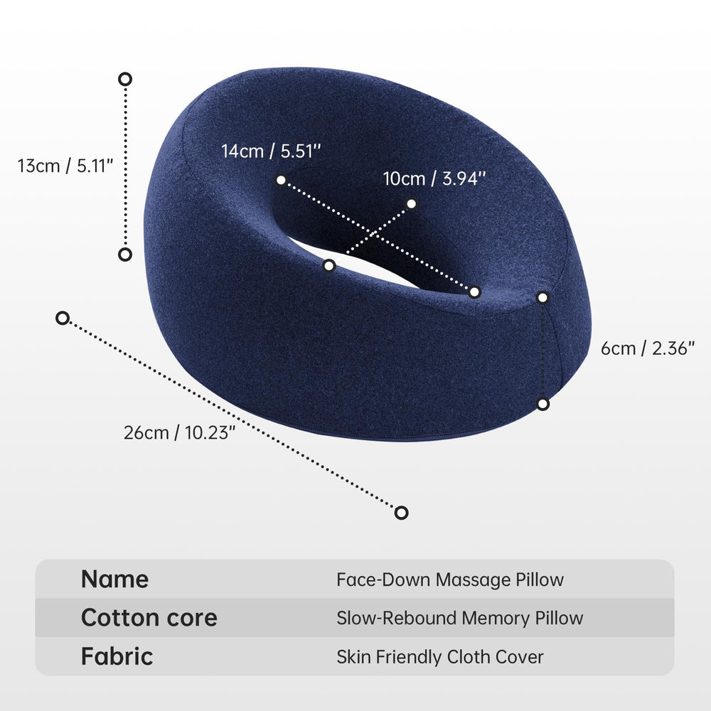 xiaomubiao massage headrest with face hole keeps you comfy during sessions