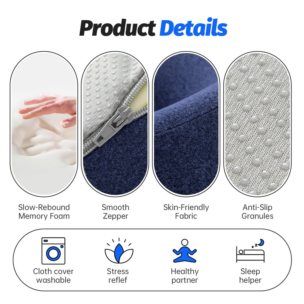 xiaomubiao removable navy cover pillow is easy to clean and stylish