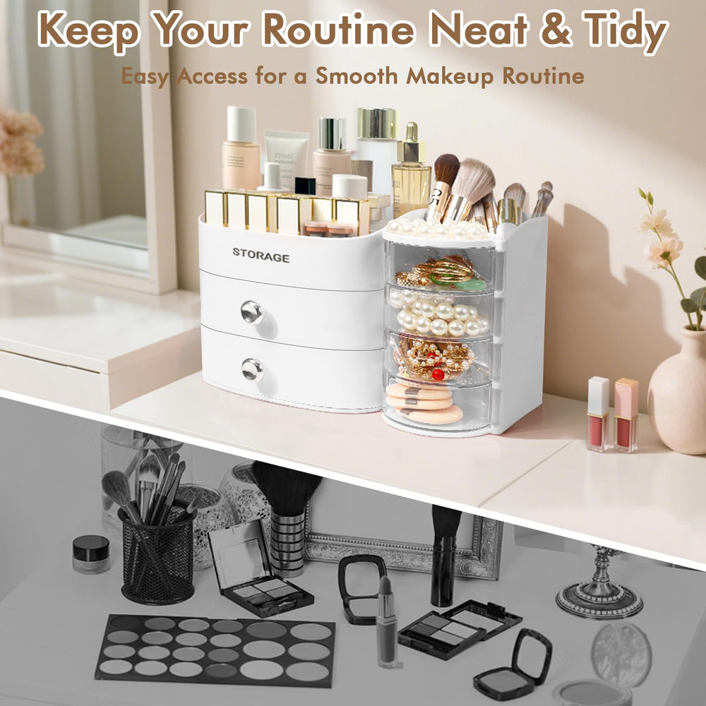XIAPIA makeup organizer countertop gift idea for beauty lovers