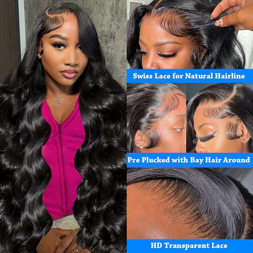 Xiayume baby hair detail enhances realistic hairline for styling