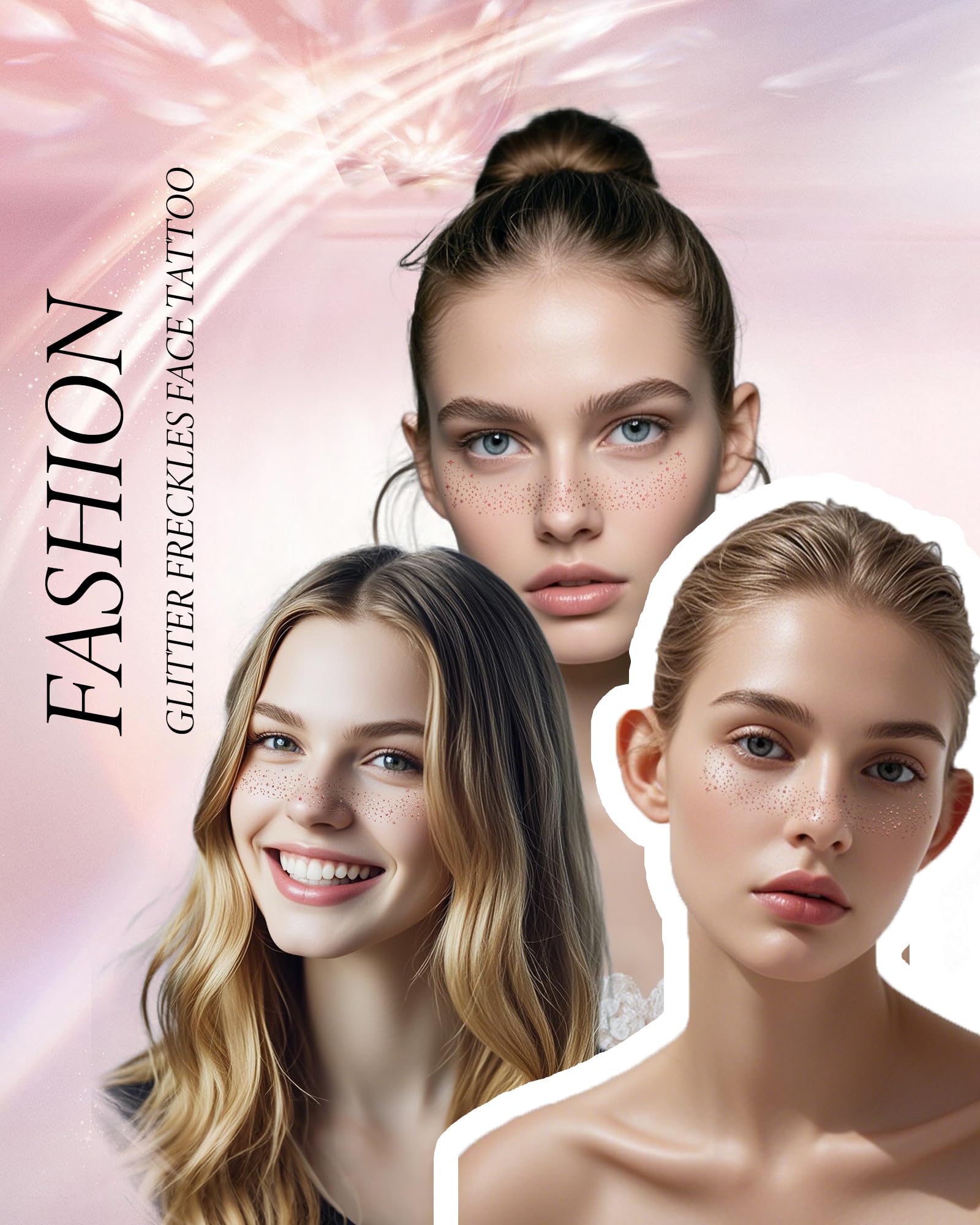 XICZH easy-apply peel-stick patch mid-application on skin.