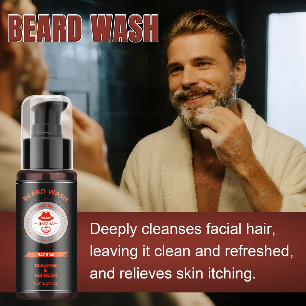 XIKEZAN beard balm nourishing texture for smoother beard