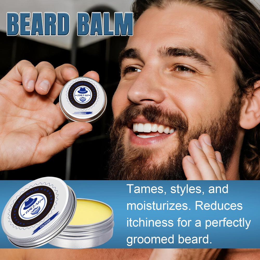 XIKEZAN beard brush enables detangling and even product distribution.