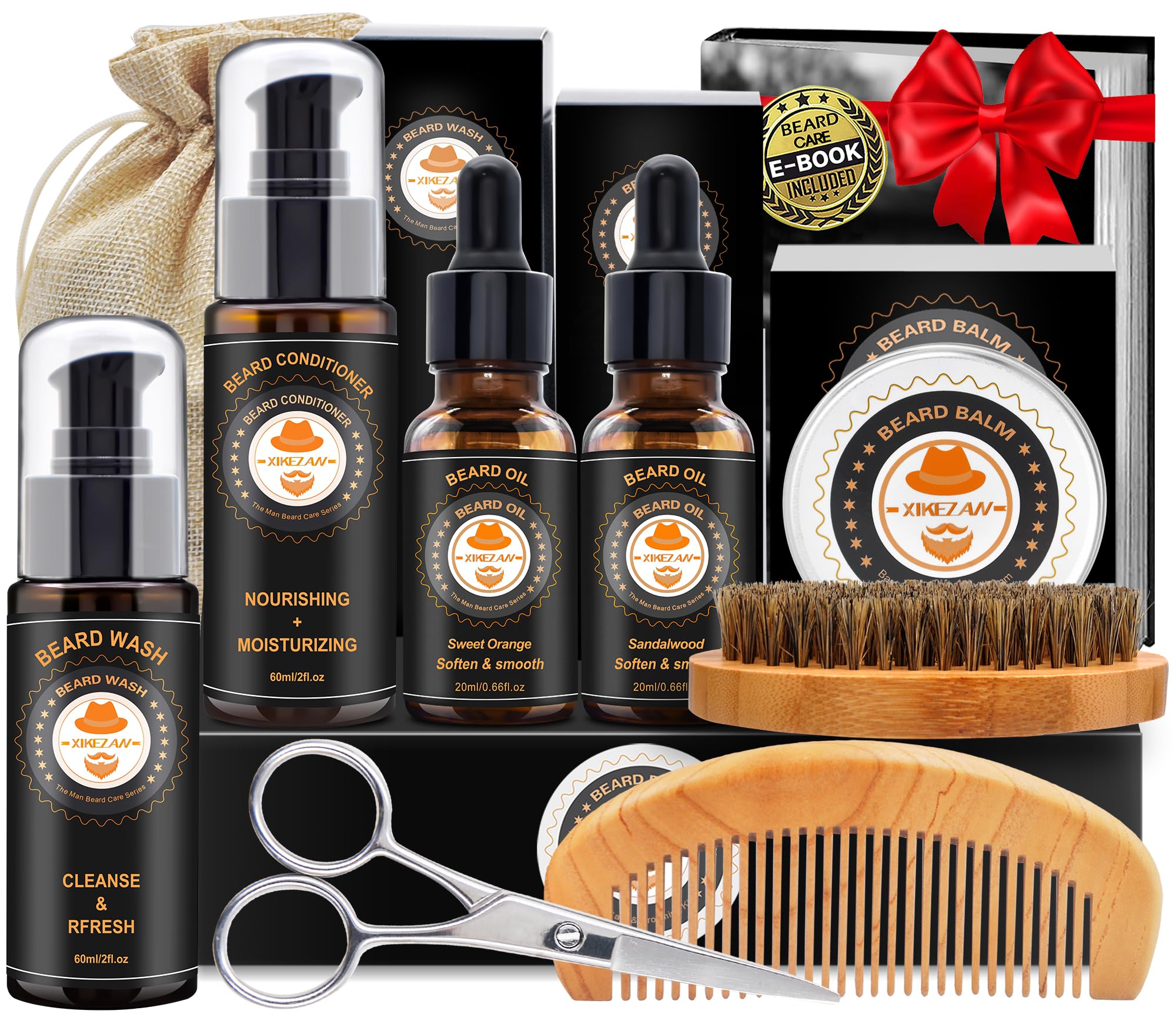 XIKEZAN beard-ebook-guide offers practical grooming tips for routines.