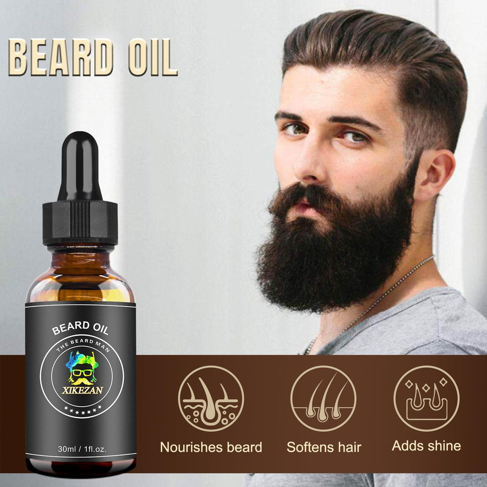 Xikezan beard balm tin offering easy styling and hold.