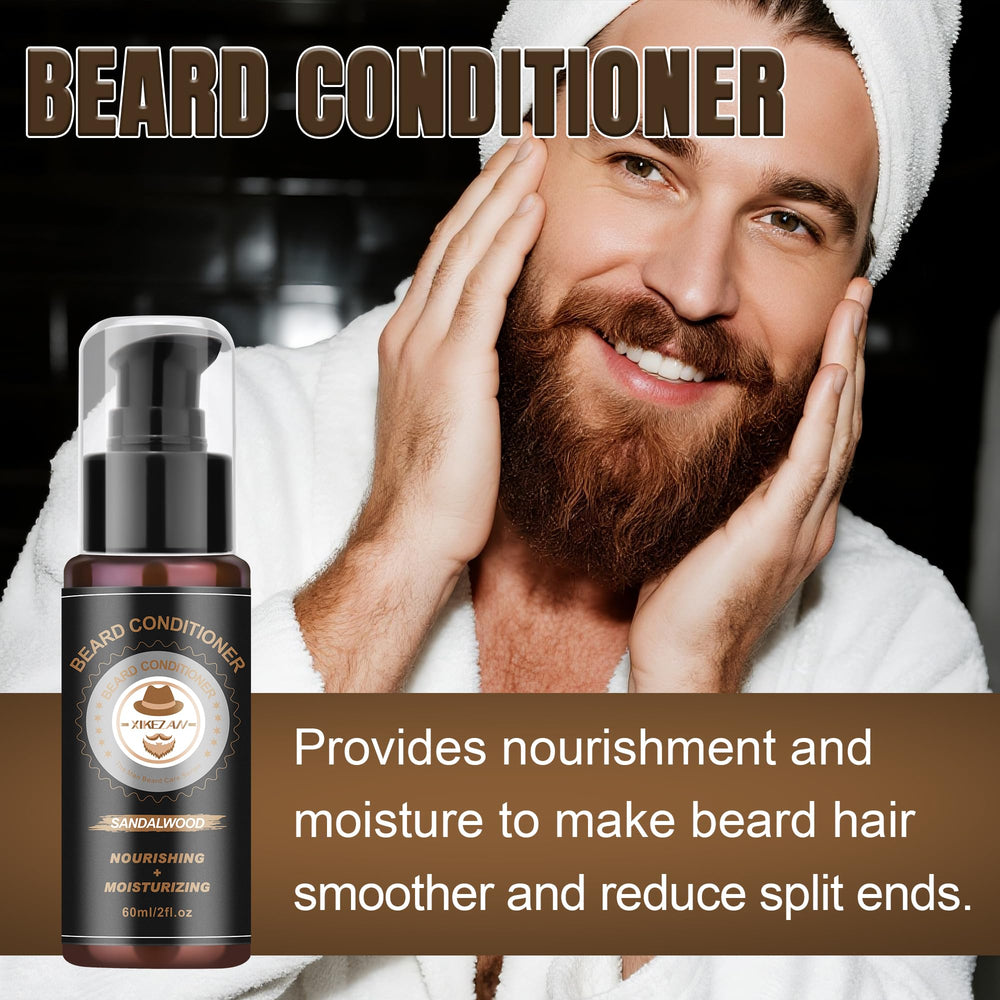 XIKEZAN beard kit beard balm tube lasting shine and manageability