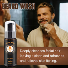 XIKEZAN beard-kit-conditioner-jar nourishes skin and hair for softer beard texture.