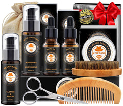 XIKEZAN beard-kit-sweet-orange-wash-bottle offers refreshing cleanse and beard hydration.
