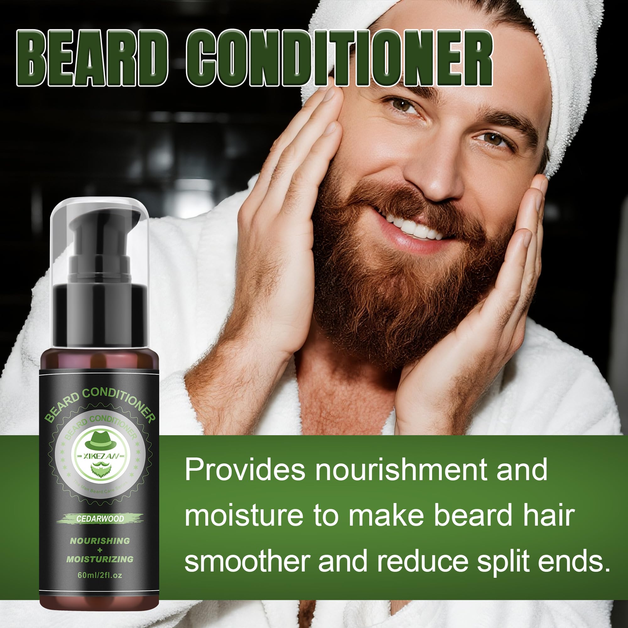 XIKEZAN Beard Oil bottle 1 for shine and nourishment