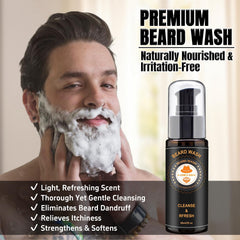 XIKEZAN beard oil drops pack provides nourishment for shine and texture.