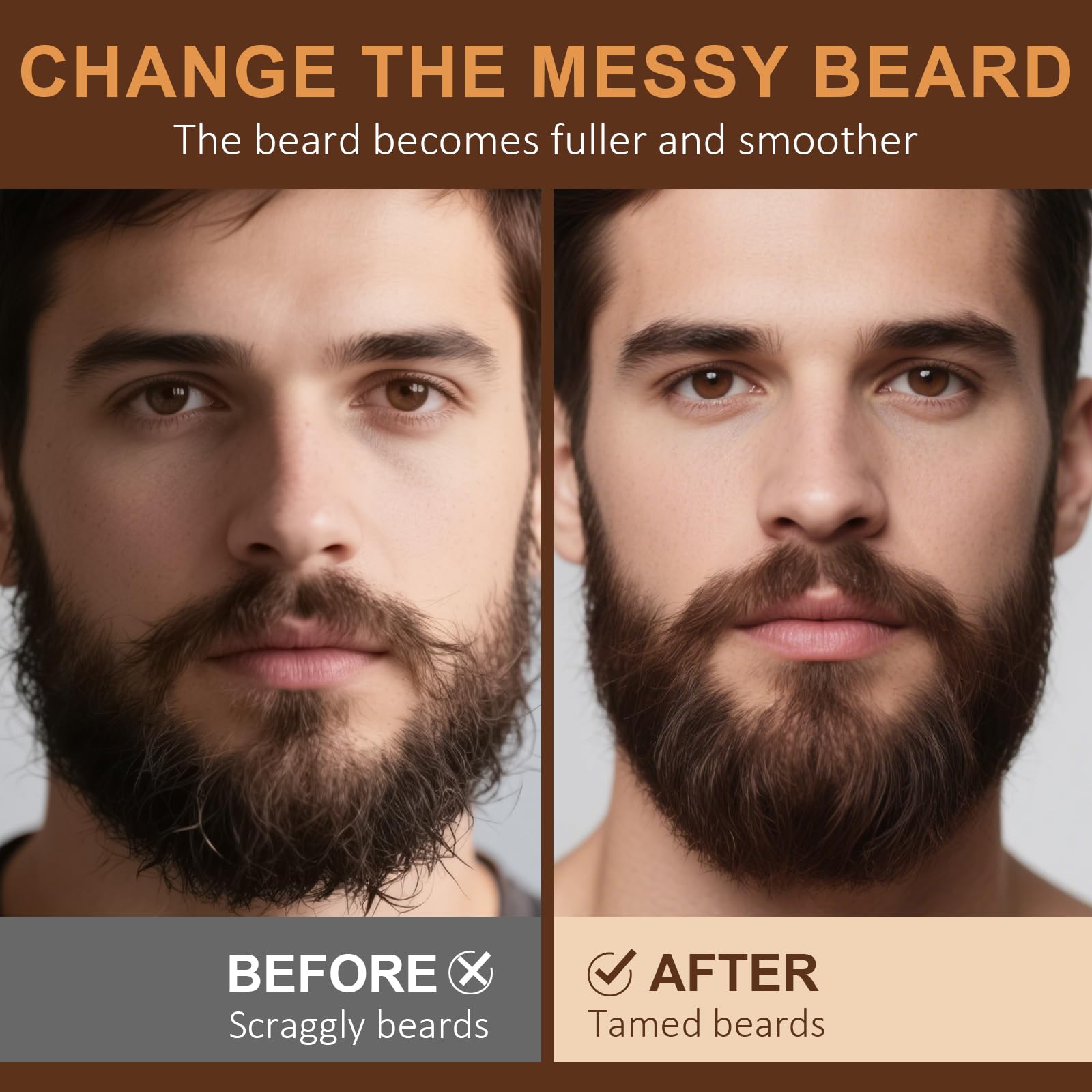 XIKEZAN beard oil set cedarwood bottle pour for grounding fragrance.