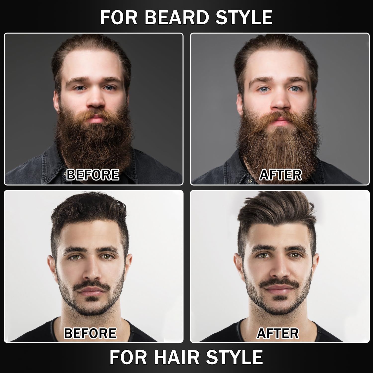 XIKEZAN beard straightener anti-scald guards for safe grooming