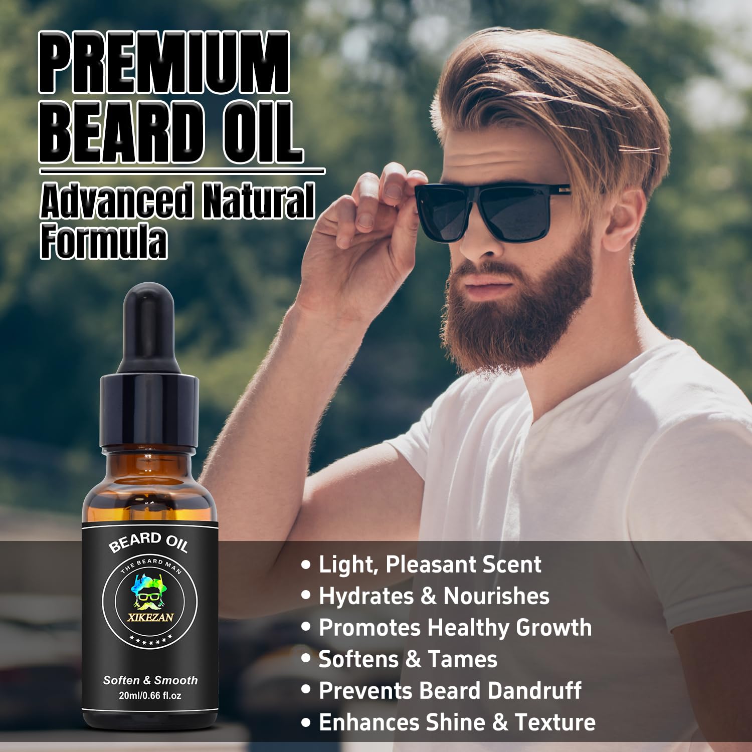 XIKEZAN beard straightener guide ebook: practical styling tips for grooming routines.