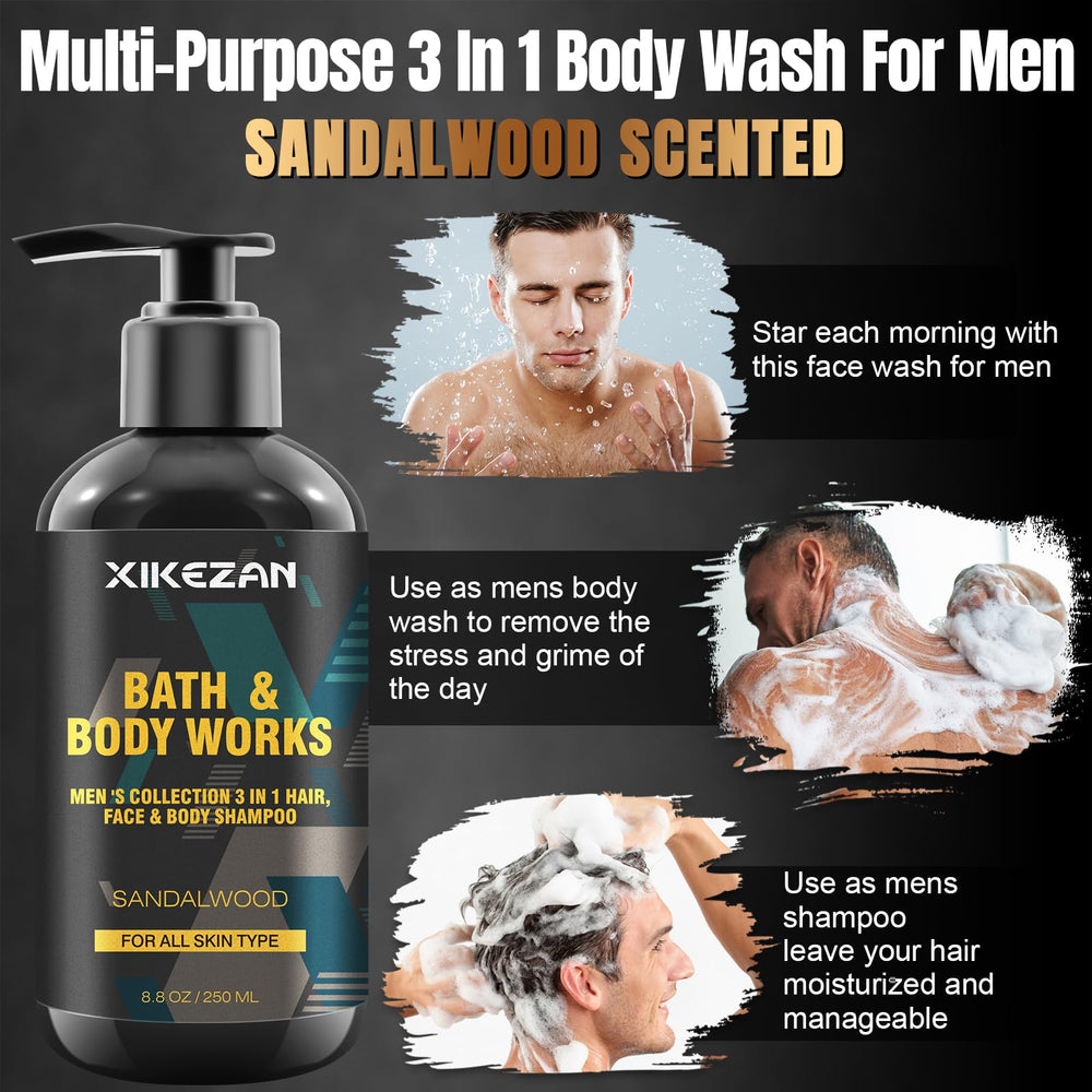 XIKEZAN face wash for daily cleansing and oil control
