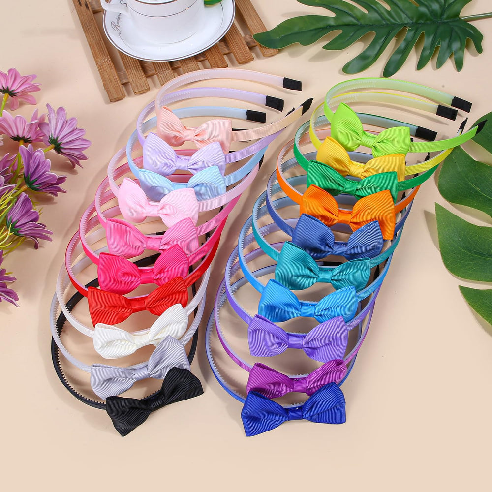 XIMA bow headbands worn on toddlers create a cute everyday look.