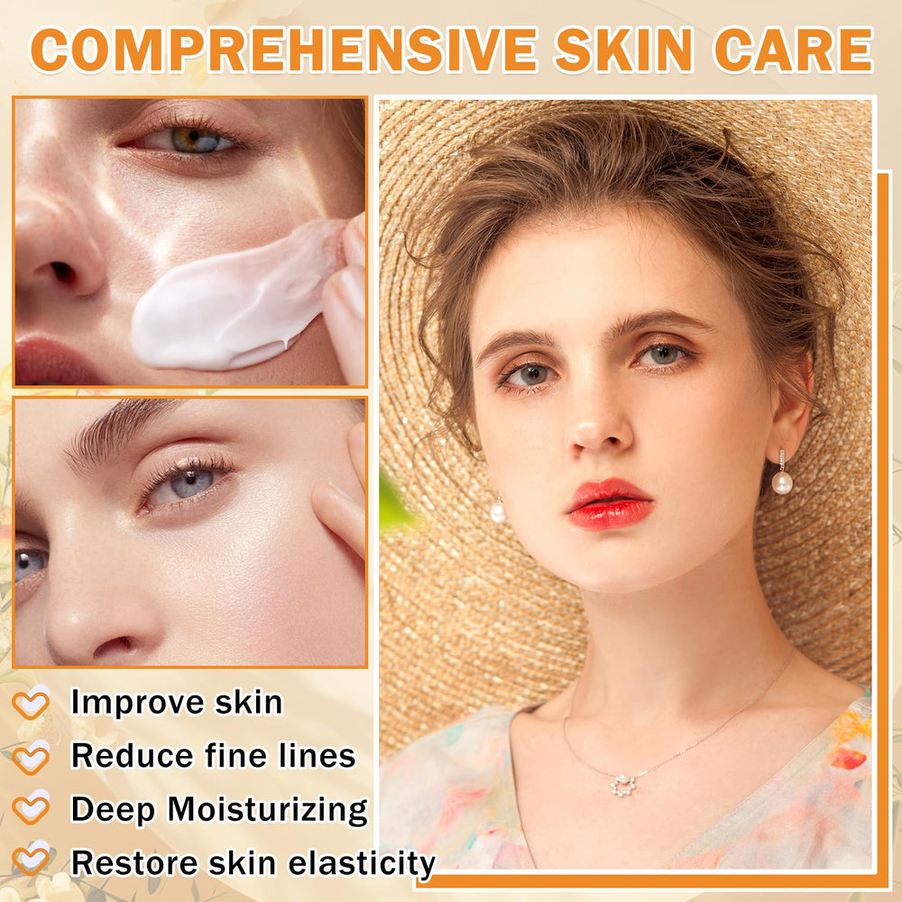 XINGXYUEL Vitamin C face cream jar conveys deep moisturization for daily nourishment