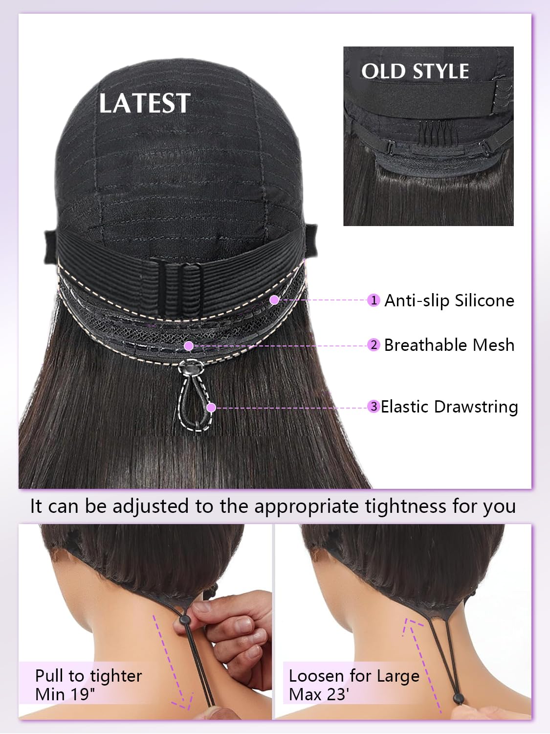 Xinjiju 12-inch natural black wig length for versatile daily looks