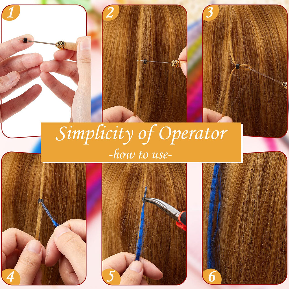 Xinnun extension remover plier simplifies safe feather removal.