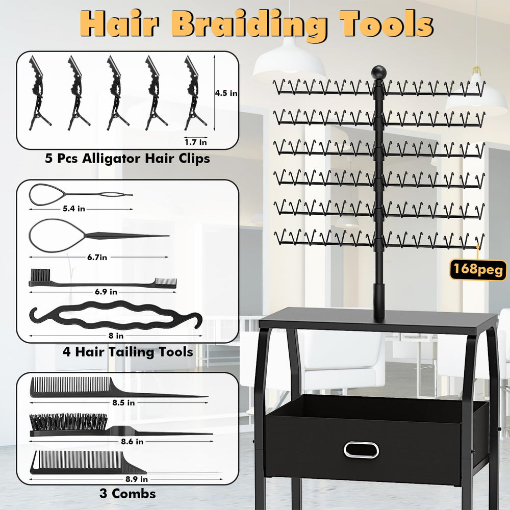 XINTUO braiding rack assembly-instructions help you set up quickly.