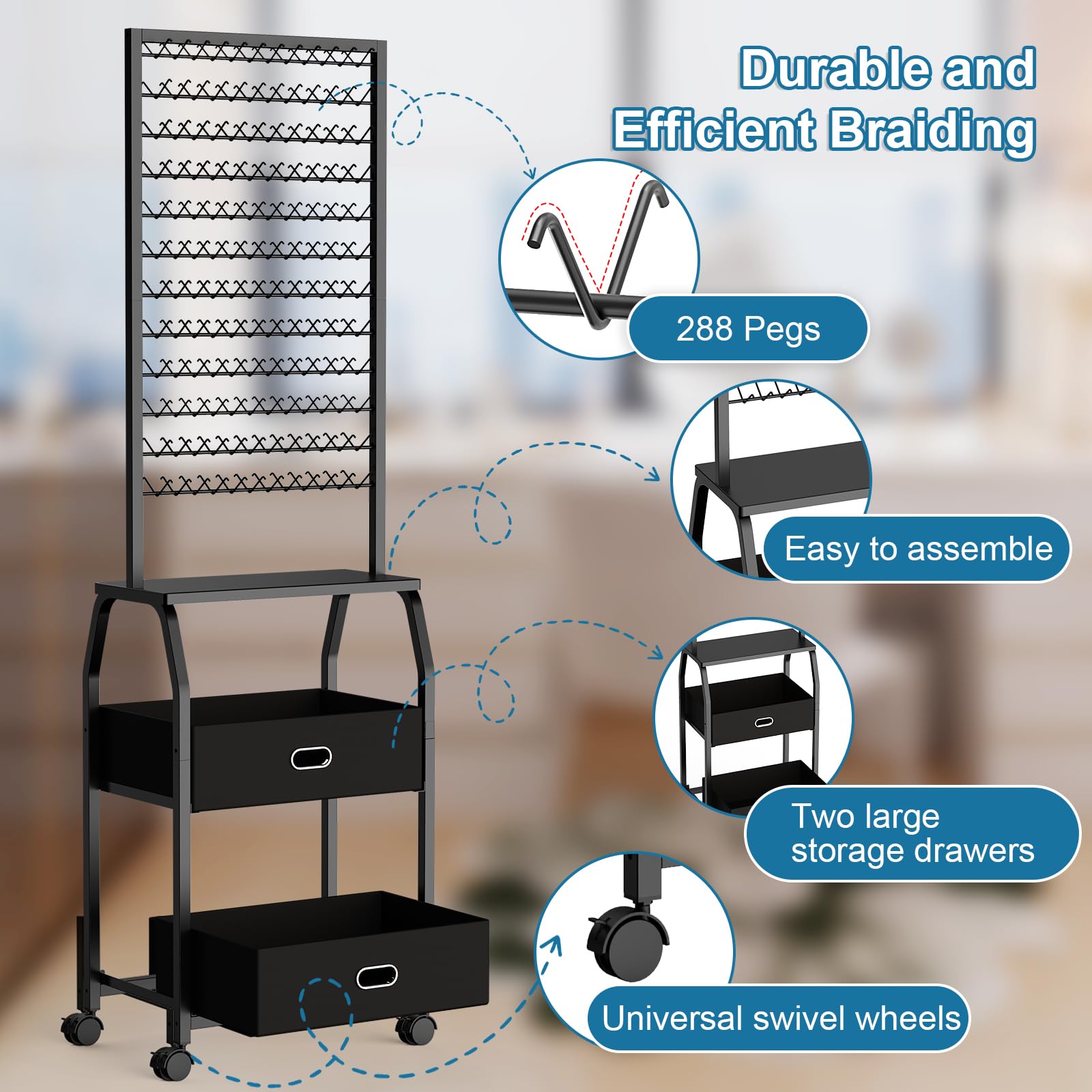 XINTUO easy assembly with clear manual, ready in minutes.