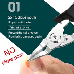 XIORRY Ingrown Toenail Clippers upgrade embedded spring for easy use.