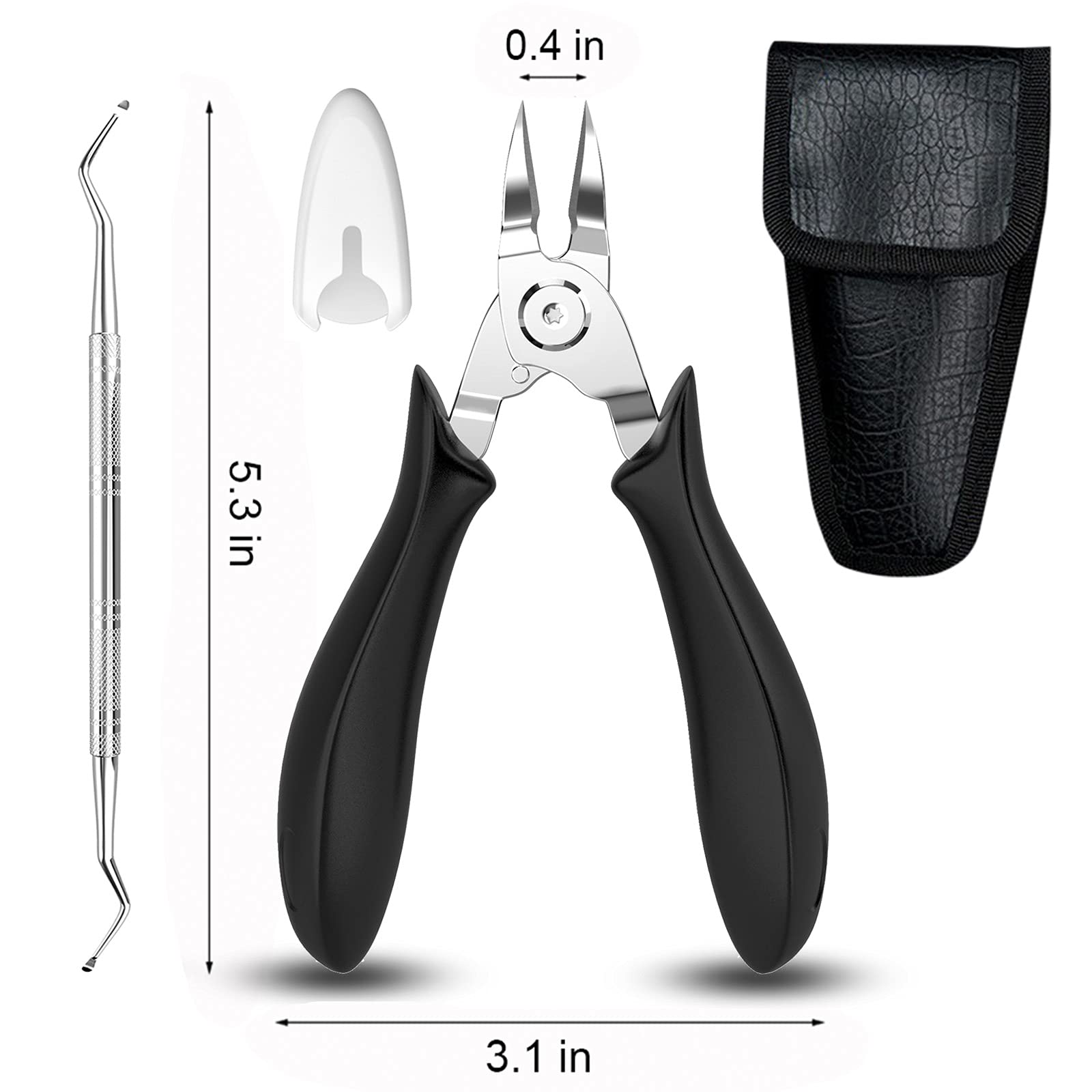 XIORRY Ingrown Toenail Clippers upgrade includes lifetime warranty.