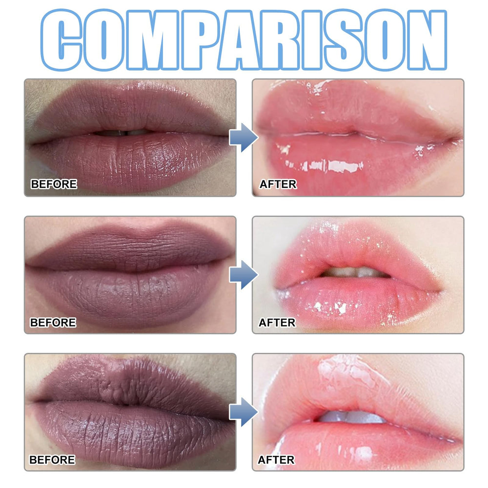 XIRUJNFD Lip Serum with plant extracts delivering deep lip hydration.