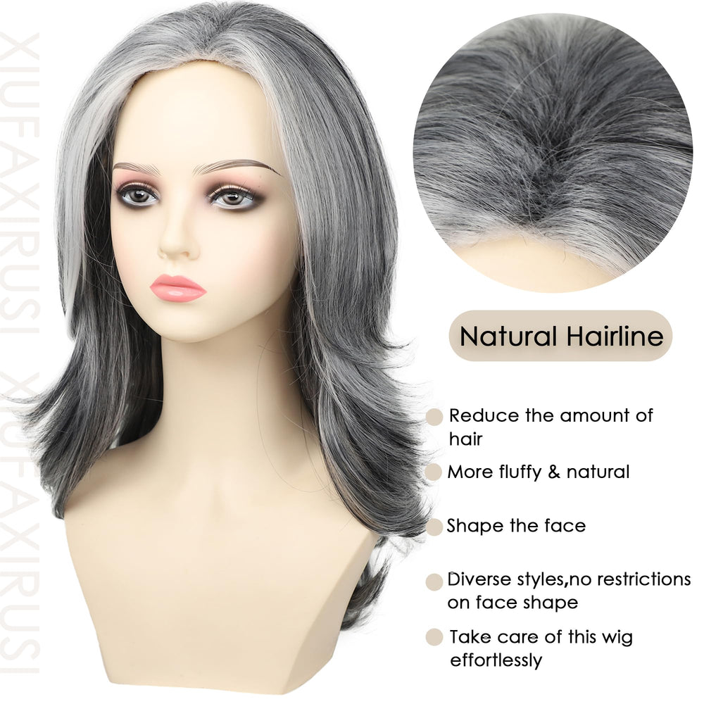 XIUFAXIRUSI heat-styling compatible wig up to 160°C for flexible looks.