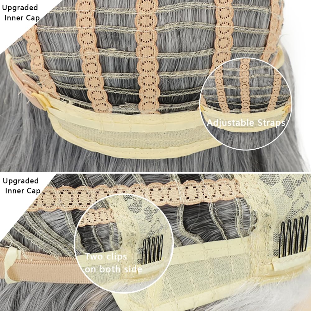 XIUFAXIRUSI silver-gray waves show textured depth and layering.