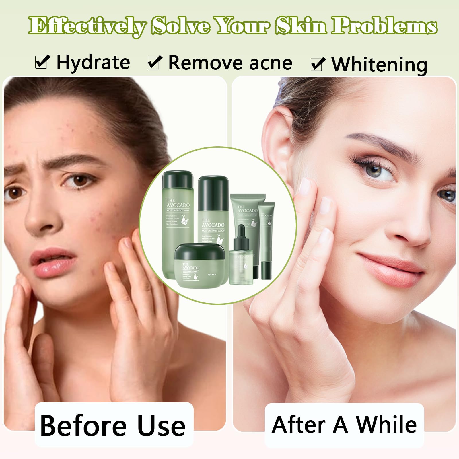 Xiuxixu Avocado Eye Cream tube to reduce dullness and fine lines.