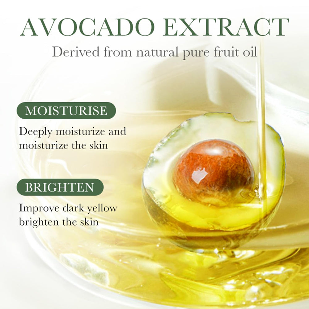 Xiuxixu Avocado Lotion bottle promotes daytime moisture and skin comfort.